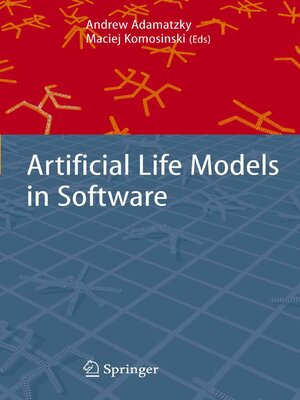 cover image of Artificial Life Models in Software